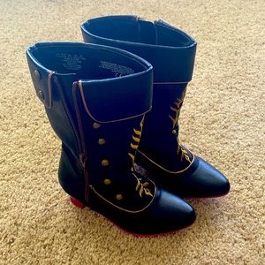Disney Store Frozen Anna boots size 11/12